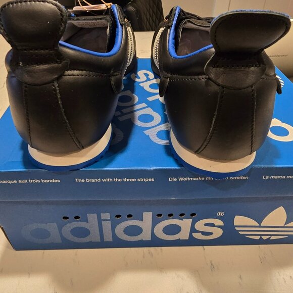 adidas Originals Samba 62 IH8603 Core Black Cloud White Blue Bird Men Shoes 10 - Picture 8 of 13